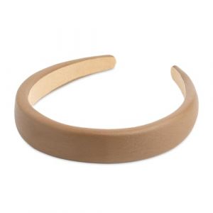 SXQLYH Bandeau rembourré large et rembourré en cuir synthétique souple pour femmes et filles (marron, 1) (OYEYE EU, neuf)