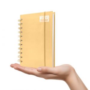Agenda journalier 2026 avec anneaux, format 11 x 16 cm, parfait pour les rendez-vous et le travail &ndash; Couverture rigide &eacute;l&eacute;gante, design fonctionnel, agenda en fran&ccedil;ais de janvier &agrave; d&eacute;cembre (2026 (Powersell ITA, neuf)