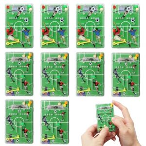 APOMOONS 10 pi&egrave;ces de cadeaux de football, mini de flipper football, jeu de patience enfant, anniversaire enfant, m&eacute;lange de jeux de football (7.5x4.5CM) (xinzemei, neuf)