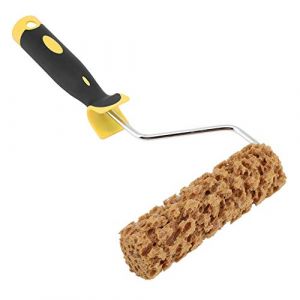 Garosa Texture modèle Rouleau de Peinture Brosse décorative avec poignée décorer Outil Grain appliquer Une surélevée aux Murs et au Plafond pour peintu (Amoq313, neuf)