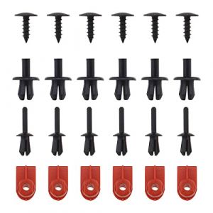 Be In Your Mind Lot de 40pcs Vis d'écrou à œillet Montage de Pare-Chocs de Voiture 1404969 1916670 N90775001 N10259301 Compatible avec Opel Clips d'écrou de Montage de Vis pour Pare-Chocs (BE IN YOUR MIND, neuf)