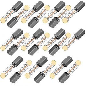 KLYNGTSK 20 Pièces Balai Charbon Moteur Electrique Balais en Charbon Universel Charbon pour Perceuse 5 * 5 * 11mm Charbon pour Machine Electrique Brosses de Carbone pour Ponceuses, Scies Circulaires (KLYNGTSK, neuf)
