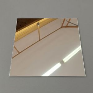 AtHaus® Miroir Acrylique 3 mm incassable, Flexible et léger | Surface réfléchissante décorative sur Mesure | Carreaux pour projets DIY | Couleur : Argent | Taille: 140x70 cm (AtHaus, neuf)