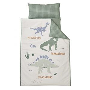 VERTBAUDET Couchage de Sieste Maternelle MINILI Dinos Vert TU (VERTBAUDET, neuf)