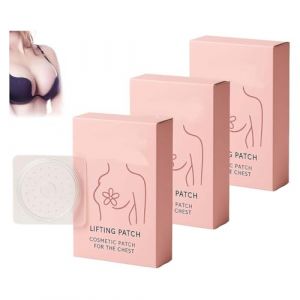 Herbionyx Lifting Patch, patchs pour raffermir et lifter la poitrine, masque pour augmenter le volume de la poitrine à base de collagène et de protéines kératopeptidiques (3pcs) (NordicLume, neuf)