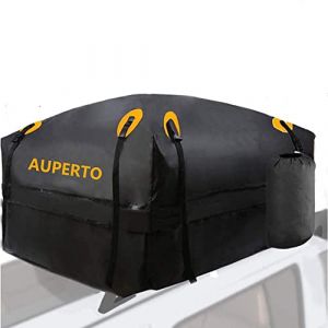 Coffre de toit de voiture, 425 l, pliable, étanche, 425 l, sac de rangement pour les voyages et le transport de bagages, voitures, SUV, noir (FOIOK, neuf)