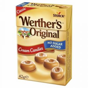 Werthers Original - Sans Sucres Classique 42G - Lot De 12 - Prix Du Lot - (Izotech, neuf)