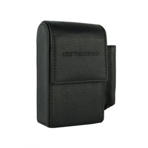 Conte Massimo &Eacute;tui &agrave; Cigarettes en Cuir V&eacute;ritable avec Porte-Briquet, pour Homme et Femme, &Eacute;tui pour Paquet de Cigarettes et Briquet (GreSel, neuf)