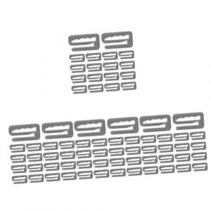 Beaupretty 80 Pcs Clip De Tablier Clip De Cape De Salon Crochet De Sangle De Cape De Barbier Clips De Cape De Coupe De Cheveux Outil De Fixation De Cape Crochets De Cape De Barbier Boucle De (lorianca, neuf)