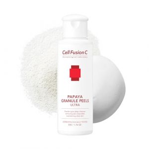 Cell Fusion C La Papaye Granules Peelings Doux Nettoyant Profond 50G/1.76Oz -Mild Nettoyant Profond Enrichi En Enzymes Naturelles Pour Tous Les Types De Peau (Beautytree, neuf)