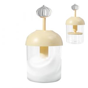 Nbhuiakl Tasse à mousse | Fouet à mousse facile | Nettoyant portable pour le visage avec fouet | Générateur automatique de mousse pour le visage | Artefact moussant de mousse nettoyante pour femme (qiykun, neuf)