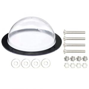 Dualoai Clôture pour Chien, fenêtre à Bulles pour Animaux de Compagnie, Maison Transparente pour Chat, chenil pour Chien, dôme de Vue pour l'extérieur, Le (DwellWelles, neuf)