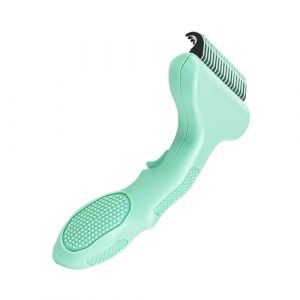 Hjatirace Brosse Anti-Peluche pour Chiens - Outil De Toilettage Autonettoyant | Brosse Chat Poils Longs et Anti-Peluche Chien | Pour Les Races Brossage Quotidien Voyage (prueih, neuf)