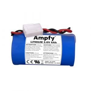 Pile Batterie BAT01 3.6V 6Ah 6000mAh | SIR&Egrave;NE Alarme Remplacement Compatible avec DAITEM LOGISTY DIAGRAL ATRAL Hager BATLi01 / D8900 / D8000 / DP8000 / VP111 / D8250 / DP8260F / DP8260X ETC... (⭐ L'ATELIER FRAN&Ccedil;AIS ⭐, neuf)