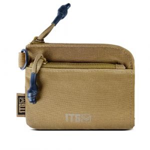 1TG Tactical Porte-Monnaie, Portefeuille Minimaliste en Cordura 500D, Porte-Monnaie pour Monnaie, Porte-Carte d'identité, Pochette d'argent, Sac Tactique avec Fermeture YKK (QY Gear, neuf)