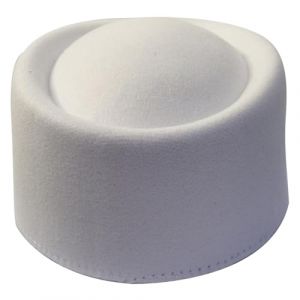 amangul Chapeau bo&icirc;te &agrave; chapeau, chapeau haut-de-forme, bibi, base de chapellerie pour femme, v&ecirc;tements d&eacute;contract&eacute;s, Fedoras occidentaux, v&ecirc;tements pour h&ocirc;tesses, blanc, XL-4XL (dongguanshiyufenghanggzhongbiaoyouxiangongsi, neuf)