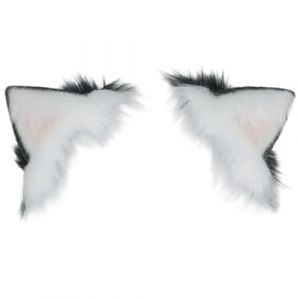 CAZSTYK Serre-tête électrique rechargeable avec oreilles de loup pour Halloween, jeu de rôle, bandeau d'oreille de loup pour filles, maquillage et photographie (Yiguanzhuo, neuf)