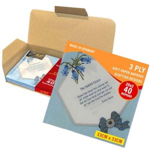 Glen Appin of Scotland - Lot de 2 serviettes en papier tartan - Motif écossais - 33 x 33 cm (SelkirkGraceNapkins) (Glasgow Kilt Company, neuf)