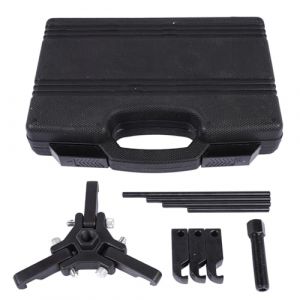 GLOSSY AUTO PARTS Kit d'extracteur d'amortisseur harmonique &ndash; Outil d'extraction renforc&eacute; &agrave; 3 m&acirc;choires Compatible avec Ford, GM, Chrysler, Cadillac, Chevy Trucks, Mitsubishi (SMSL-AUTOPARTS-FR, neuf)