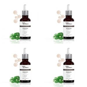 Gamium BeardGro Lot de 4 toniques de croissance de barbe pour homme 30 ml | 1,5 % d'aminexil, 4 % de moringa, 4 % de Goksura et 2 % de LashLD | Pousse de barbe plus épaisse, adoucit la barbe | Lot de (colors mart, neuf)