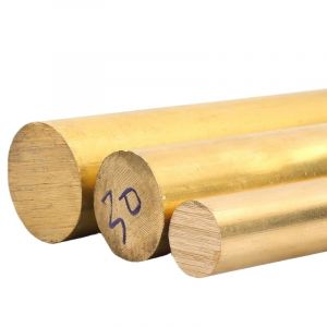 Barre ronde en laiton tige solide en laiton 3mm 5mm 6mm 7mm 8mm 10mm 12mm 13mm 14mm 15mm 16mm 17mm-120mm (1,32mm x 100mm) (Qinqin, neuf)