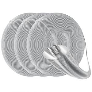 Forever Speed Fil de débroussailleuse Rond Universel de 2,4 mm x 50 m x 3, Fil d'acier de Rechange 50 m, Corde en Nylon Robuste (cocomia, neuf)