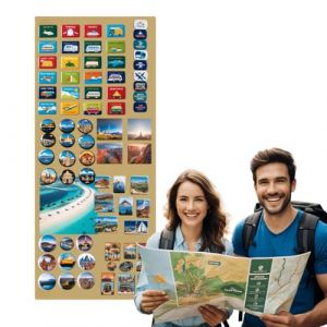 Anwicar Tableau Magnétique - Tableau Effaçable en Acier - Idéal pour Aimants et Notes - Tableau Noir Magnétique Mural - Compatible avec Marqueurs Craie - Kit de Montage Inclus - 70x30 cm - Dorato (Anwicar, neuf)