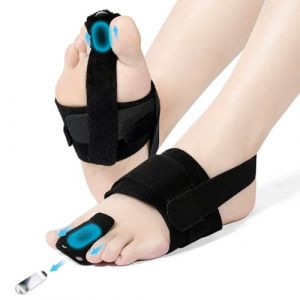 Fefod Attelles d'orteil pour orteils cass&eacute;s, Attelle d'orteil Support d'orteil R&eacute;glable, Redresseur d'orteil pour Marteau en Forme de U, Etirements d'orteils en marteau Etirements d'orteils courb&eacute;s (Fefod Direct, neuf)