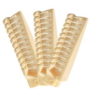 HONMEET Ensemble De 3 Brosses À Cheveux À Double Extrémité Pour Femmes Hommes Garçons Et Filles Peigne Rond En Poils (ATriss, neuf)