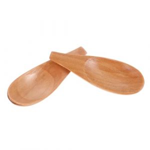 Beaupretty 2 Pièces Masque Cuillère Cuillères à Café Pour Café Moulu Cuillère à Thé Pour Le Thé En Vrac Cuillère à Mesurer Cuillère à Grains De Café Petite Cuillère Light Brown En Bois (lorianca, neuf)