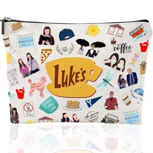 Gilmore Trousse de toilette Gilmore Girls - Cadeau pour les fans de Gilmore, le dîner Luker's Dinner, trousse de maquillage pour petite amie, portable, trousse de toilette pour femme, pour voyage, vie (Xinyao LiUKShop, neuf)