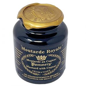 Pommery Royal Mustard, Pommery Moutard, Wholegrain with Cognac - 250g (BienMangerCom, neuf)