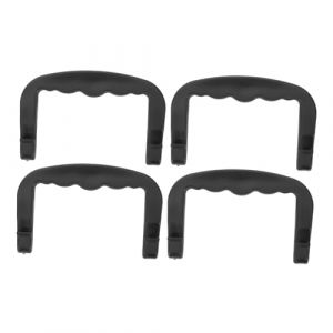 LOLIPPYY 4 pièces Poignée de Rechange Plastique pour Cage à Oiseaux et Animaux Lot de Légère et Confortable Accessoire Pratique pour Caisse de Transport Chien et Chat (altituyse, neuf)