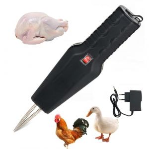 Comius Sharp Plumeur de Poulet Portatif, Machine électrique de Plumeuse de Volaille Rapide pour Enlever les Plumes, Plumeuse de Plumes étanche Rechargeable Portable pour Poulet Canard Oie Oiseau Dinde (Czoele Trading, neuf)