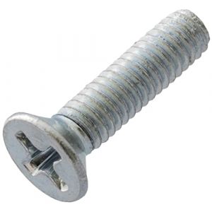 AERZETIX - C59645 - Lot de 100 vis à métaux M4x16 mm à tête fraisée PH2 - DIN 965 - en acier au carbone - dureté 4.8 - finition zingué - pour fixation vis tournevis assemblage (Tuning, neuf)