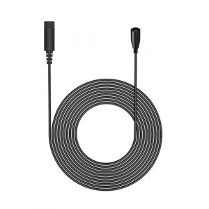 Deity W.Lav Pro Microphone Cravate Professionnel à condensateur 4 mm 1,8 m IP57 étanche 83 DB de diamètre pour vlog Live (Noir, sans Microdot) (One hundred Store, neuf)