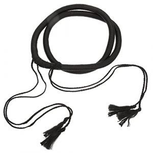 UKCOCO Bandeau Turban Arabe Pour Homme Bandeau Foulard De Duba&iuml; Noir 56 Cm Cordon R&eacute;glable Accessoires De Shemagh Moyen-oriental Style Traditionnel (Fruitscher, neuf)