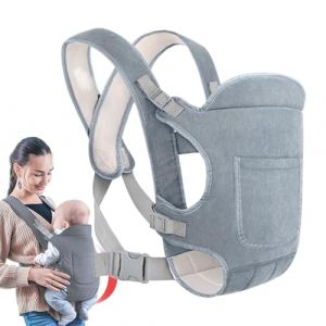 Porte-B&eacute;b&eacute;,Porte-B&eacute;b&eacute; L&eacute;ger en Sling | Harnais de S&eacute;curit&eacute; avec Boucles R&eacute;glables, Tissu Respirant pour Transport Confortable en Milieu Urbain et Aventures en Plein Air (honla, neuf)