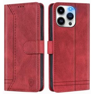 GoodcAcy Coque pour Samsung Galaxy Xcover 7 Coque, Etui Protection Housse Premium en Cuir PU,Pochette Fermeture Magn&eacute;tique,Flip Case Compatible avec Samsung Galaxy Xcover 7 (Rouge) (TENGLAN, neuf)