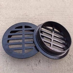 Siphon De Sol Rond En Durable Fonte, 50-250mm Grille De Goutte Drainage Canal Avec Base, Filtre AntiEncrassement, Forte Portance, Drain De Sol Pour All&eacute;e Jardin Cuisine Salle De Bain(75mm) (DUYULIANG, neuf)