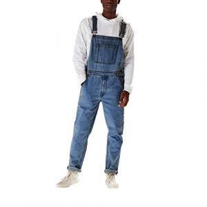 Salopette Homme Jean Homme Bretelles Homme Vintage Salopette De Travail Homme Jean Pantalon De Travail Homme Salopette Casual Chic Salopette Jeans Homme Avec Poche Pantalon Homme Salopette Homme (zenglingchuan, neuf)