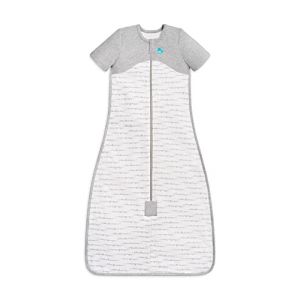 Love to Dream Gigoteuse biologique pour enfant (18 à 36 mois), super douce régulant la température, couverture portable toutes saisons, 1,0TOG, blanc (Love To Dream, neuf)