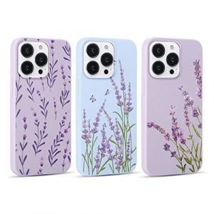 Yoedge 3 Pièces Coque pour Samsung Galaxy S8 5,8", Souple Silicone TPU Ultra Mince Housse Étui avec Motif, Antichoc Protection Slim Case Cover pour Samsung S8 Housse, Lavande (Herr Dietmar, neuf)