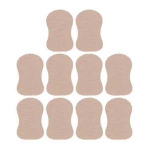 LOORGVEL Lot de 10 Coussinets Anti-transpiration Jetables pour Aisselles et Pieds, Protection D&rsquo;aisselle Invisible, Ultra-mince, Adh&eacute;sif Longue Dur&eacute;e, pour Homme et Femme, Confortable (YANJHG, neuf)