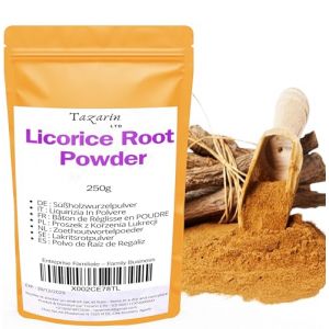 250g Bâton de Réglisse POUDRE | Réglisse | Bâton De Reglisse en poudre | Bonbon Reglisse | Bonbons Reglisse |- Arôme & Goût Intense - 100% Naturel, Pur et Sans Additifs | TazarinLtd (TazarinLTD, neuf)