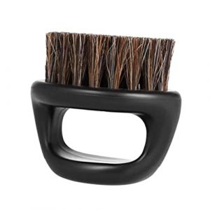 Baluue Hommes Barbe Brosse Moustache Blaireau Barbe Peigne Barbe Poils Moustache Peignes Pour Hommes Brosse À Cheveux Poils Doux Barbe Brosse Ronde Barbe Brosse Rasage Brosse Hommes (Fortune Luck, neuf)