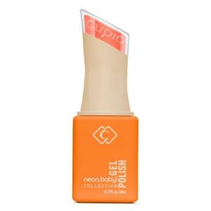 Cupio Neon, Baby! Collection &ndash; Beach Bonfire 8 ml &ndash; Vernis semi-permanent n&eacute;on rouge orang&eacute;, gel polish UV/LED brillant, haute pigmentation et tenue durable (Cupio Beauty Deutschland, neuf)