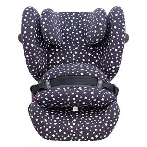 JYOKO KIDS Housse pour si&egrave;ge auto b&eacute;b&eacute; en coton compatible avec Cybex Pallas G I-SIZE (Housse Pallas G, WINTER SKY) (JYOKO, neuf)