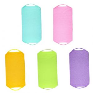 iplusmile 5pi&egrave;ces Sangle de Lavage du Dos et Brosse de Douche Nettoyeur de Dos pour &Eacute;paules et Zones Difficiles Acc&egrave;s Sangle Longue pour Usage Quotidien (Cosy & U, neuf)