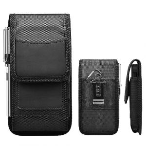 Sacoche Ceinture, Pochette Ceinture Homme Holster Pochette Telephone Portable éTuis De Ceinture pour TéLéPhones Portables pour Samsung Galaxy S23 / S22 / S21 / S20 Ultra 5g S23+ S22+ S21+ Z Fold 3 4 (Snorkeling Sky, neuf)